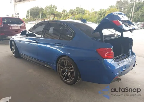 2015 BMW 335I из США, поврежденный, VIN WBA3A9G50FNS66367